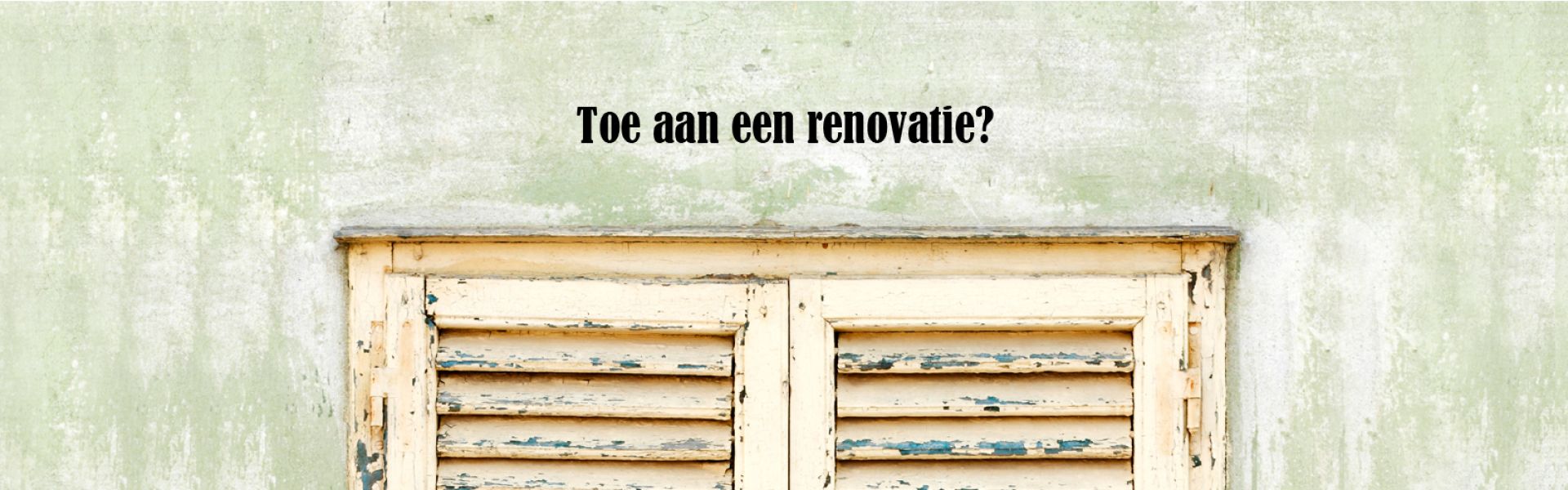 Renovatie